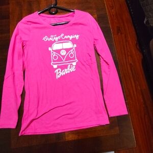 Women's Barbie camping shirt